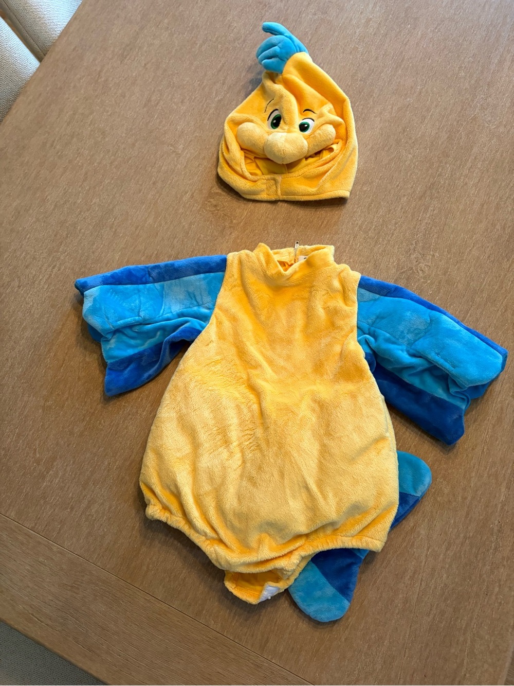 Cute Flounder Kids One-Piece Costume